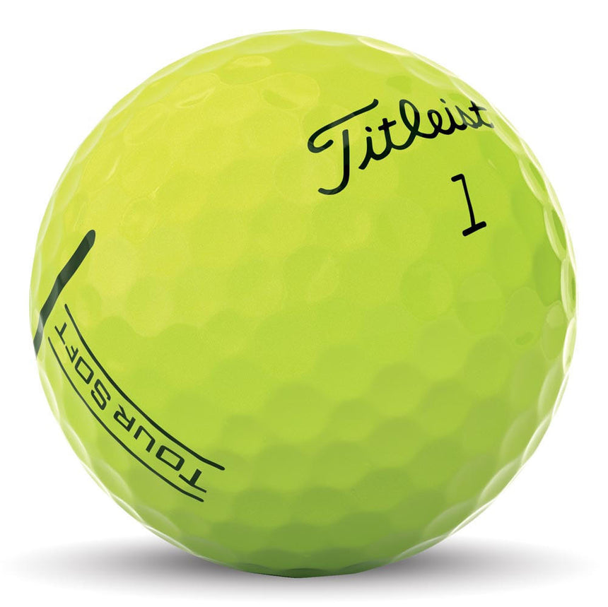 Tour Soft Golf Balls - Yellow - 2022