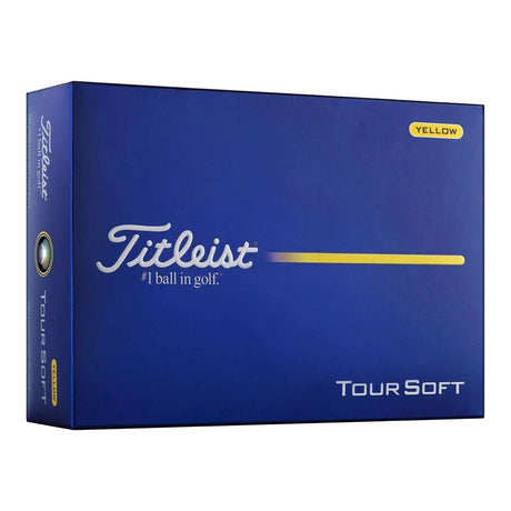 Titleist Tour Soft Golf Balls - Yellow