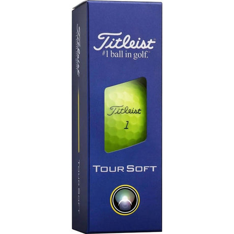 Titleist Tour Soft Golf Balls - Yellow