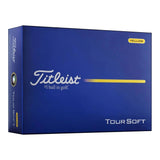 Titleist Tour Soft Yellow Personalized Golf Balls