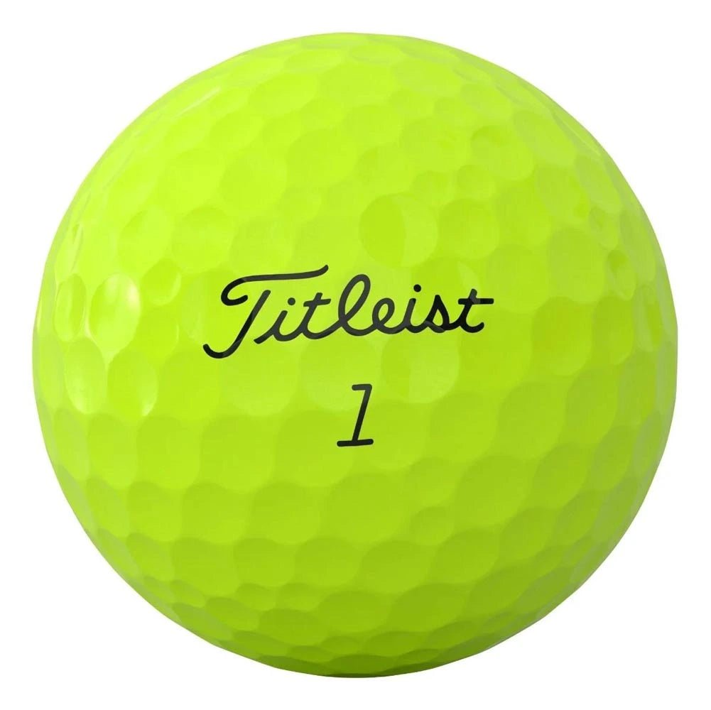 Titleist Tour Soft Yellow Personalized Golf Balls