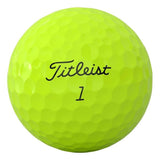 Titleist Tour Soft Yellow Personalized Golf Balls