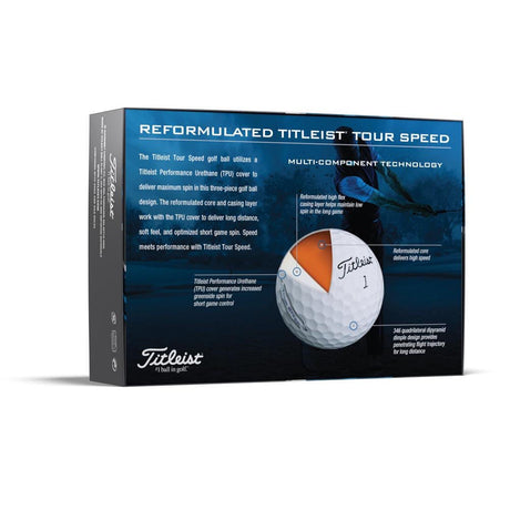 Titleist Tour Speed Golf Balls - 2022