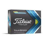Titleist Tour Speed Golf Balls - Yellow - 2022