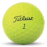 Titleist Tour Speed Golf Balls - Yellow - 2022