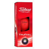 Titleist TruFeel Golf Balls - Matte Red - 2024