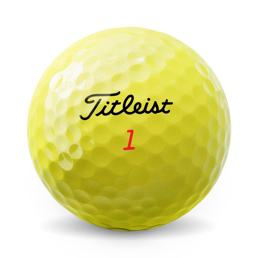 Titleist TruFeel Golf Balls - Yellow - 2022