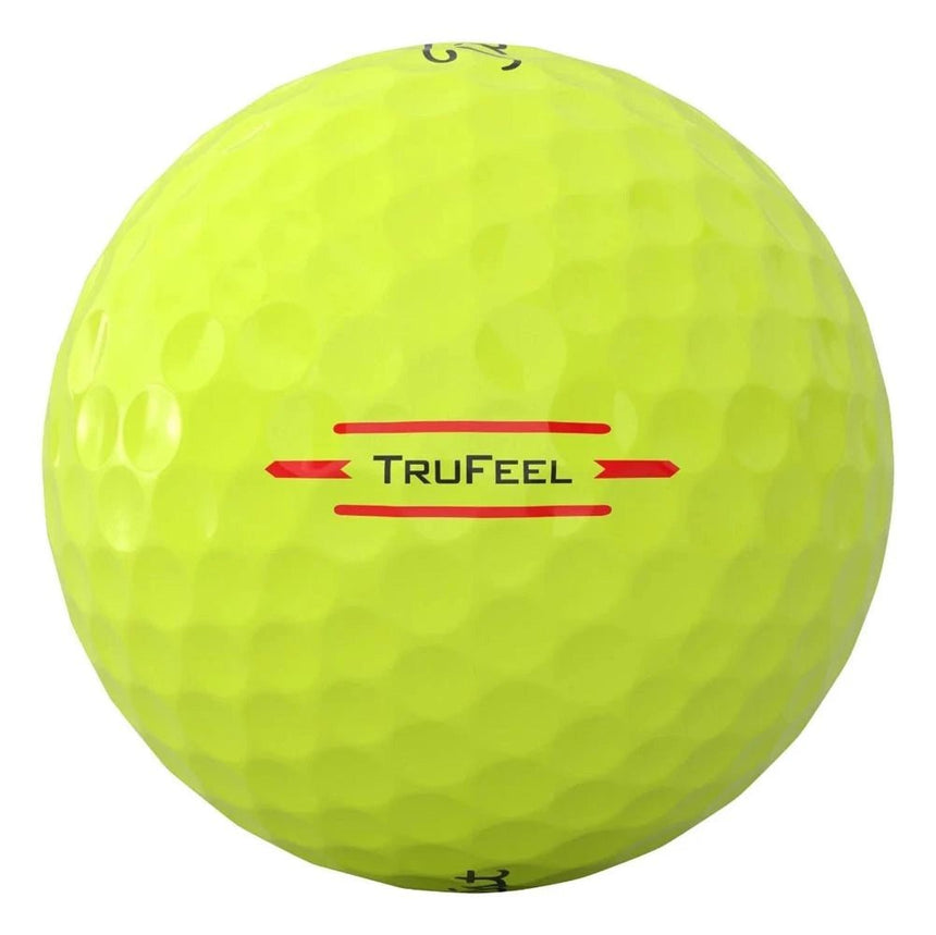 Titleist TruFeel Golf Balls - Yellow