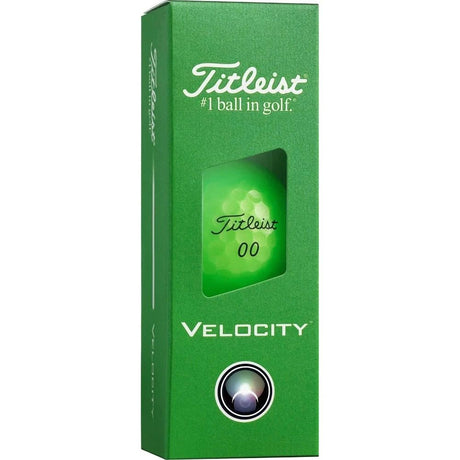 Titleist Velocity Double Digit Golf Balls - Matte Green