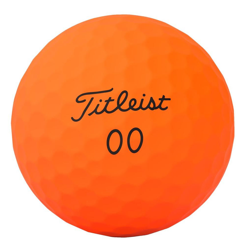 Titleist Velocity Double Digit Golf Balls - Matte Orange - 2024