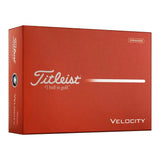 Titleist Velocity Double Digit Golf Balls - Matte Orange