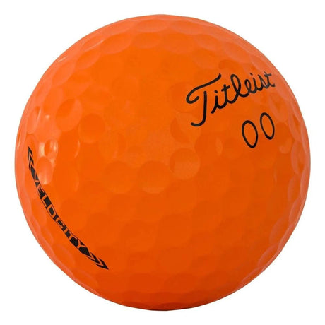 Titleist Velocity Double Digit Golf Balls - Matte Orange