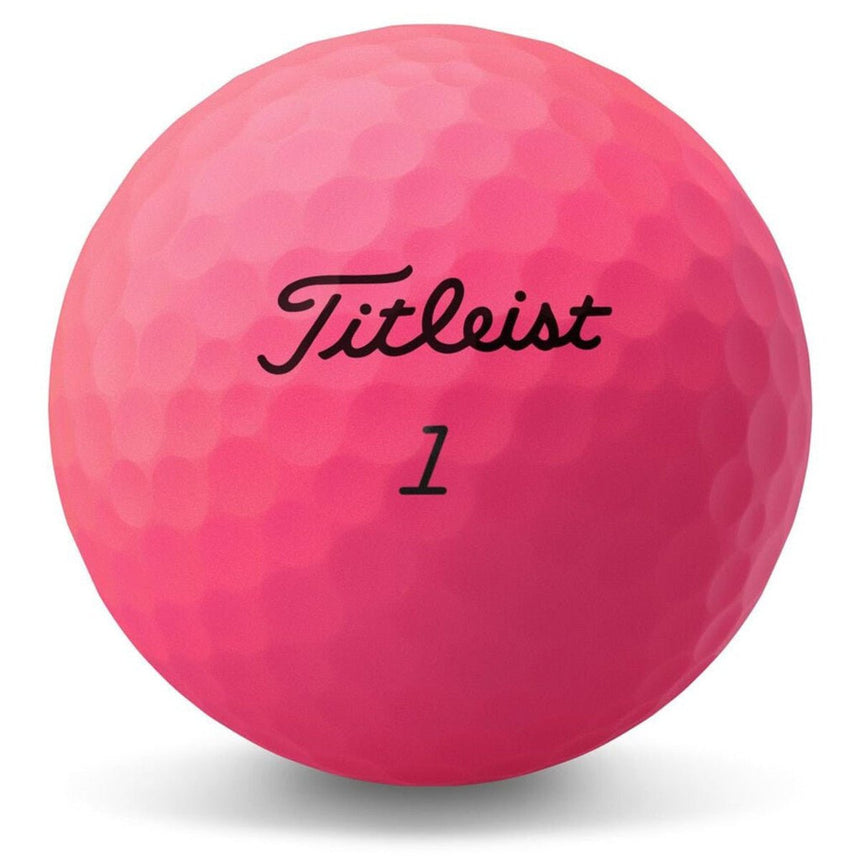 Titleist Velocity Golf Balls - Matte Pink