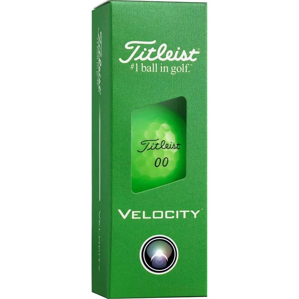 Titleist Velocity Matte Green Personalized Golf Balls