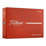 Titleist Velocity Matte Orange Personalized Golf Balls