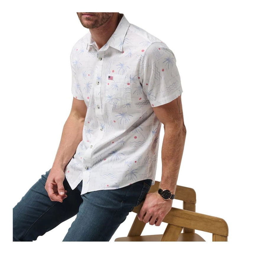 Travis Mathew Lincoln Way Button Up Golf Shirt Golf HQ