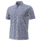 Under Armour Drive Dogwood Print Golf Polo - Transparent