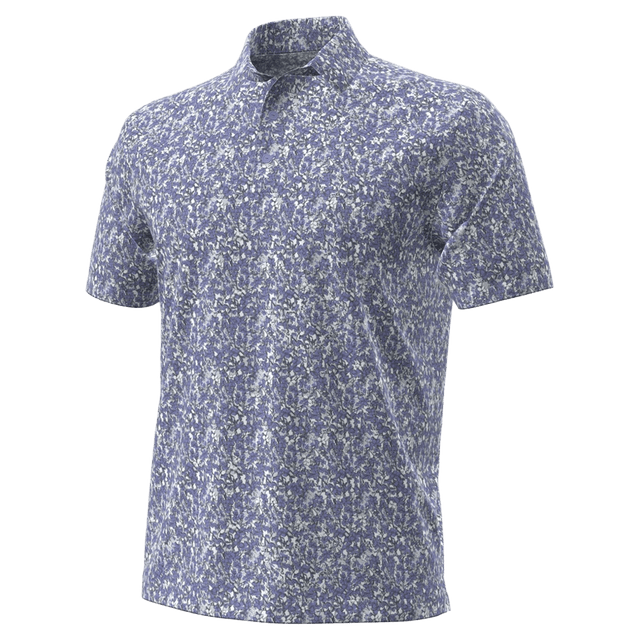 Under Armour Drive Dogwood Print Golf Polo - Transparent