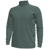 Under Armour Drive Line Dye Jacquard Golf 1/4 Zip - Jasper Blue