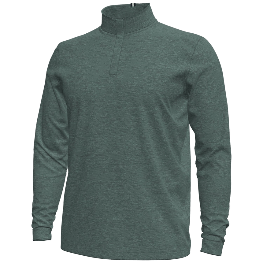 Under Armour Drive Line Dye Jacquard Golf 1/4 Zip - Jasper Blue