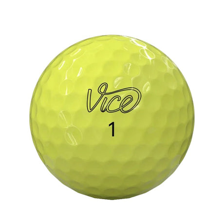 Vice Golf Drive Golf Balls - Yellow