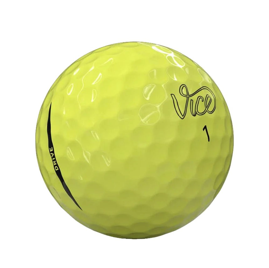 Vice Golf Drive Golf Balls - Yellow