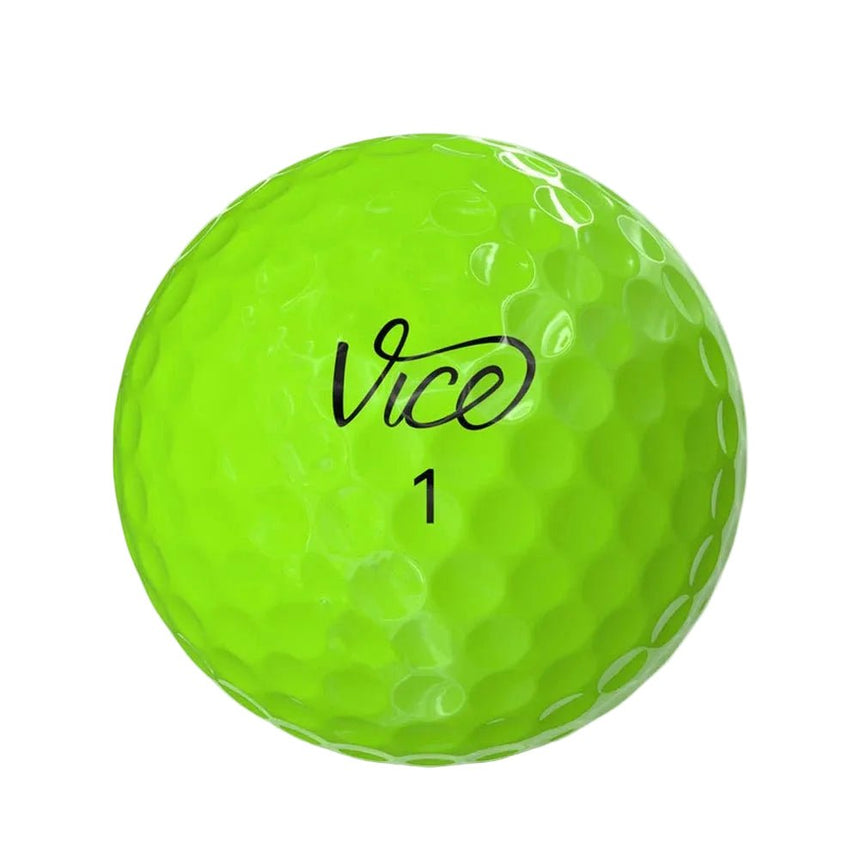 Vice Golf Pro Golf Balls - Neon Lime