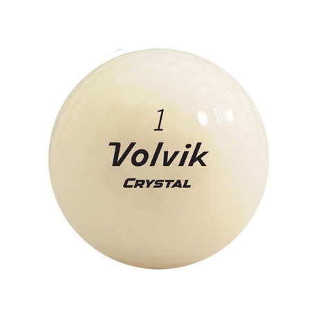 Volvik Crystal Golf Balls - White