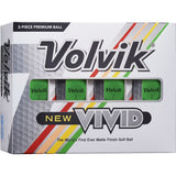 Volvik Vivid Golf Balls - Matte Green
