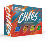 Wilson Chaos Golf Balls - Multi - 24 Pack