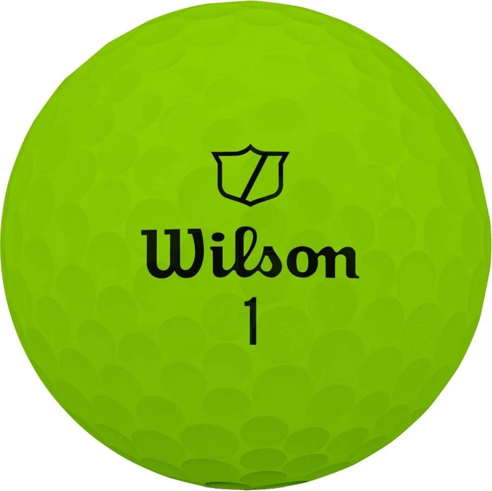 Wilson DUO Soft Green Personalized Golf Balls