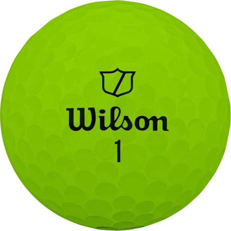 Wilson DUO Soft Green Personalized Golf Balls