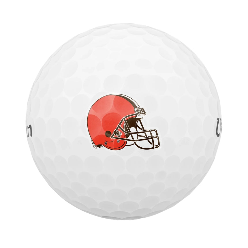 Wilson DUO Soft NFL Golf Balls - Cleveland Browns