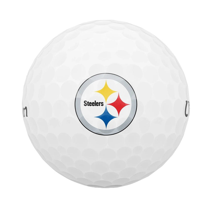 Wilson DUO Soft NFL Golf Balls - Pittsburgh Steelers