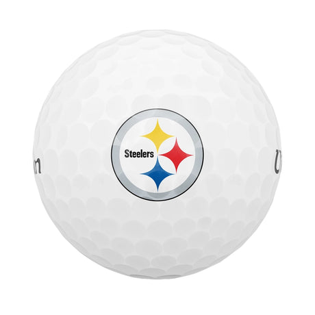 Wilson DUO Soft NFL Golf Balls - Pittsburgh Steelers