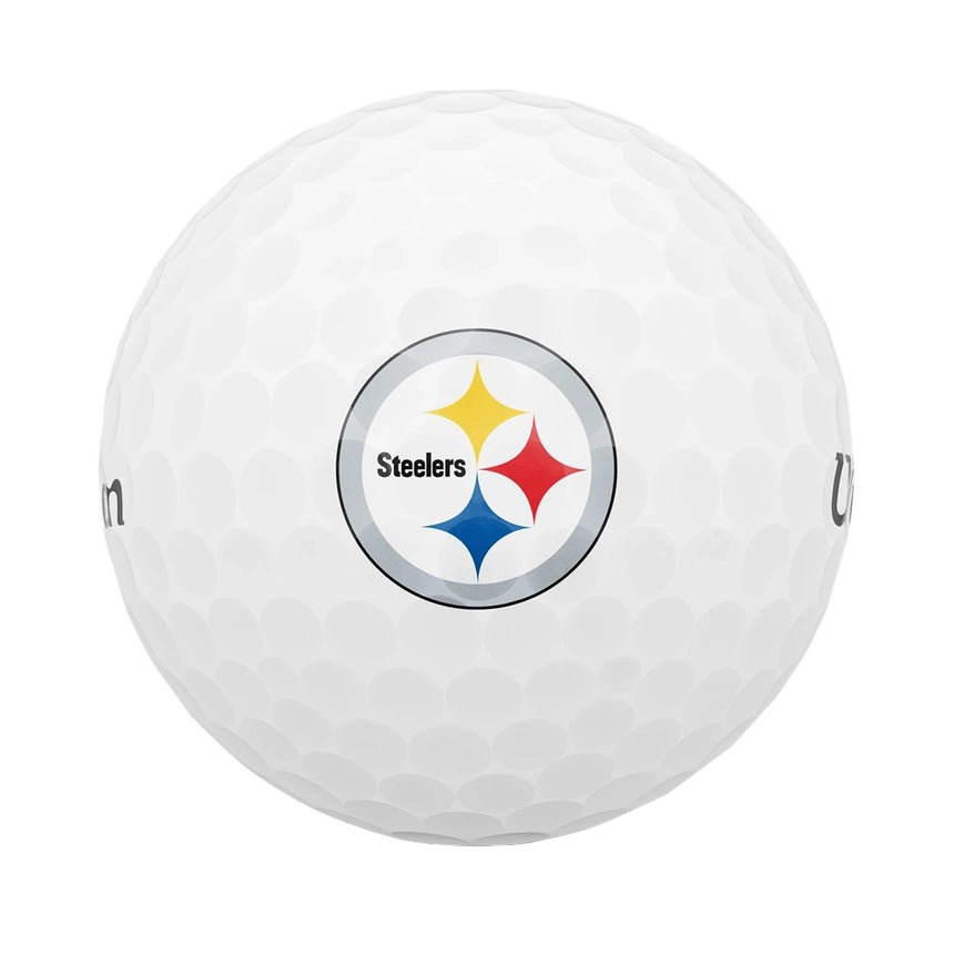 Wilson DUO Soft NFL Golf Balls - Pittsburgh Steelers