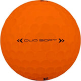 Wilson DUO Soft Orange Personalized Golf Balls