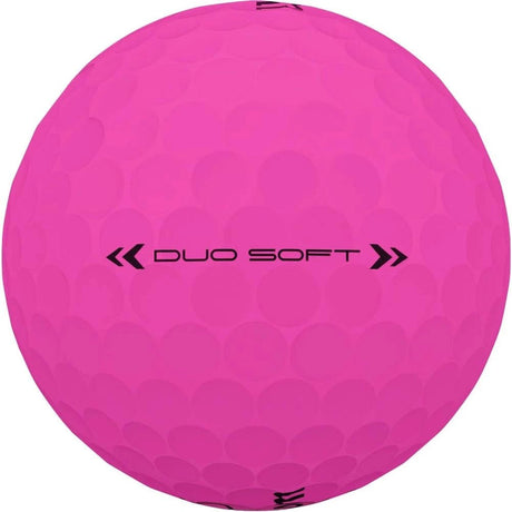 Wilson DUO Soft Pink Personalized Golf Balls