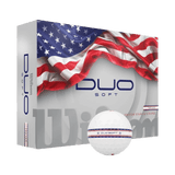 Wilson Duo Soft TRK360 Stars and Stripes Golf Balls