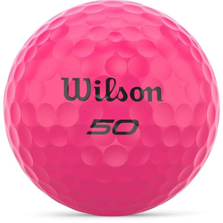 Wilson Fifty Elite Golf Balls - Pink