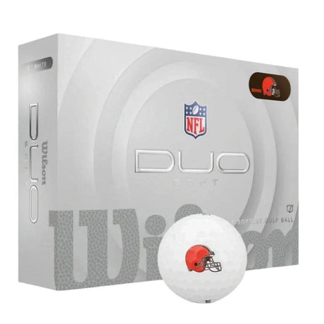Wilson NFL Duo Soft Golf Balls - Cleveland Browns