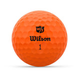 Wilson DUO Optix Golf Balls - Orange