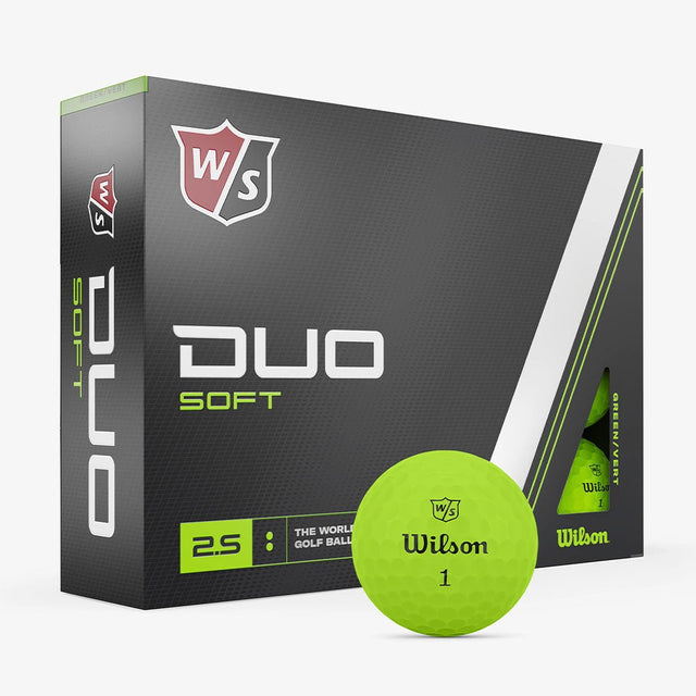 Wilson Staff Duo Soft Golf Balls - Green - 2023