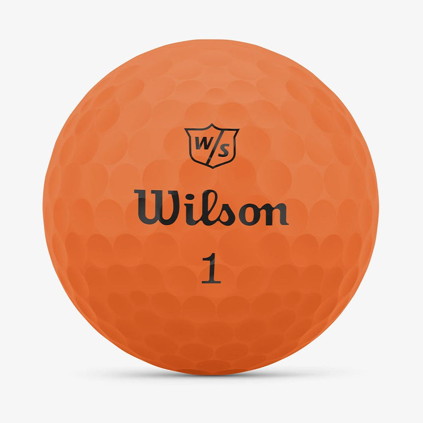 Wilson Staff Duo Soft Golf Balls - Orange - 2023