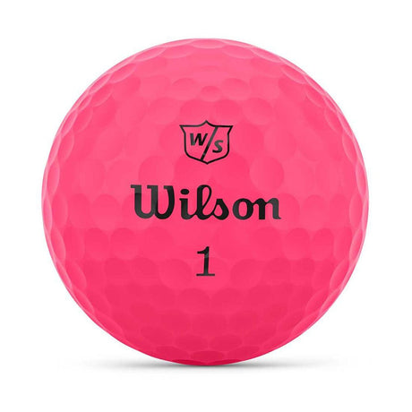 Wilson Staff Duo Soft Golf Balls - Pink - 2023