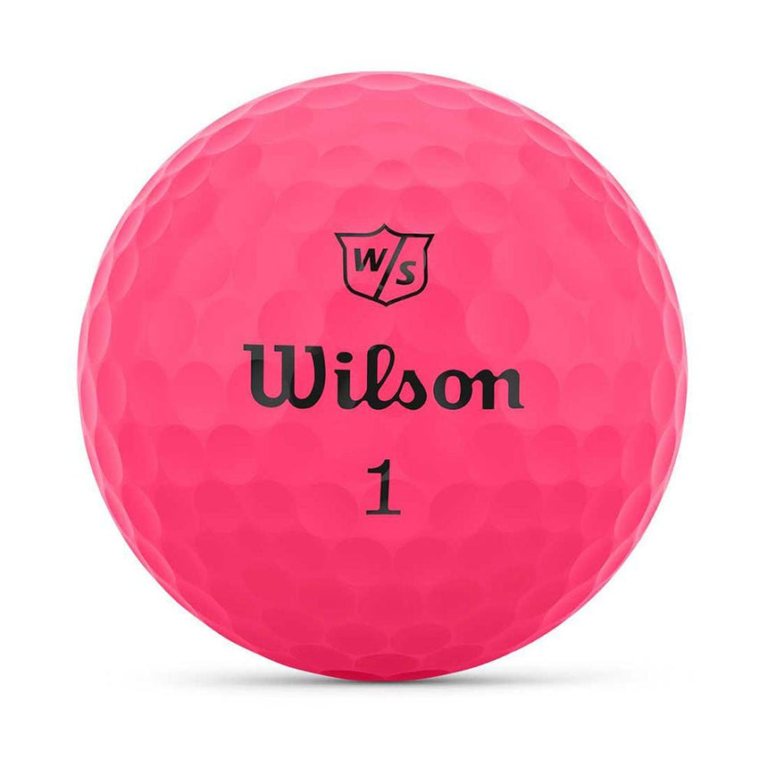 Wilson Staff Duo Soft Golf Balls - Pink - 2023