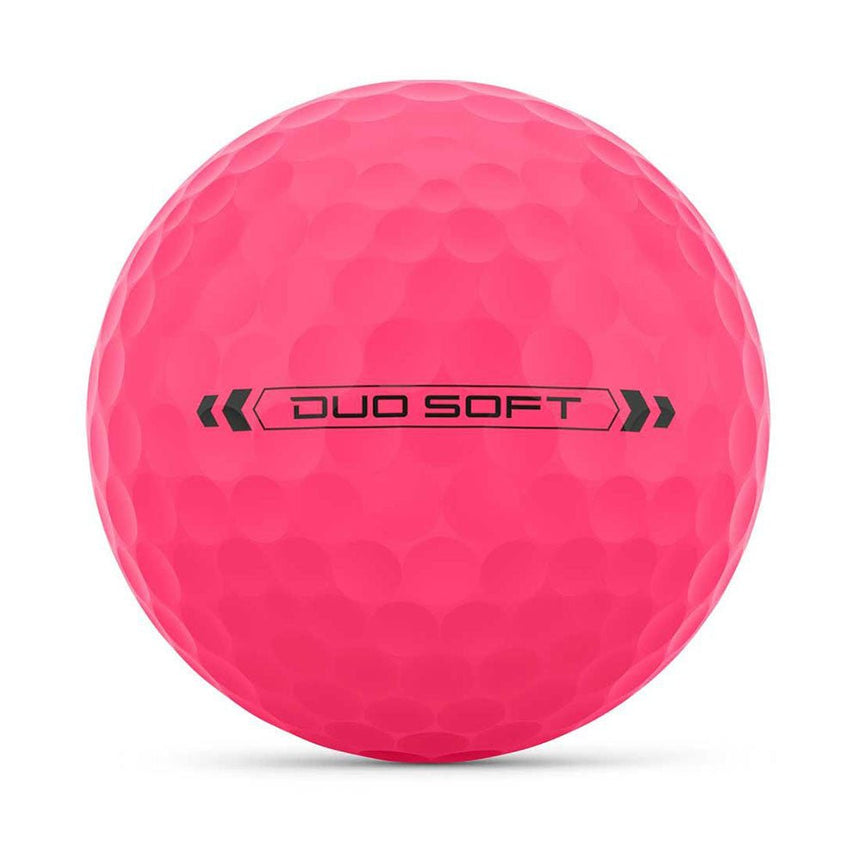 Wilson Staff Duo Soft Golf Balls - Pink - 2023