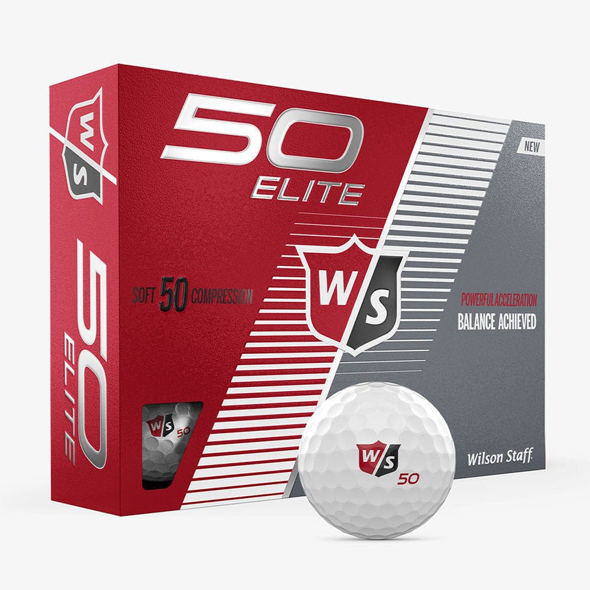 Wilson Staff Fifty Elite Golf Balls - 2023