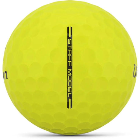 Wilson Staff Model Golf Balls - Yellow - 2025