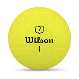 Wilson Staff Model Golf Balls - Yellow